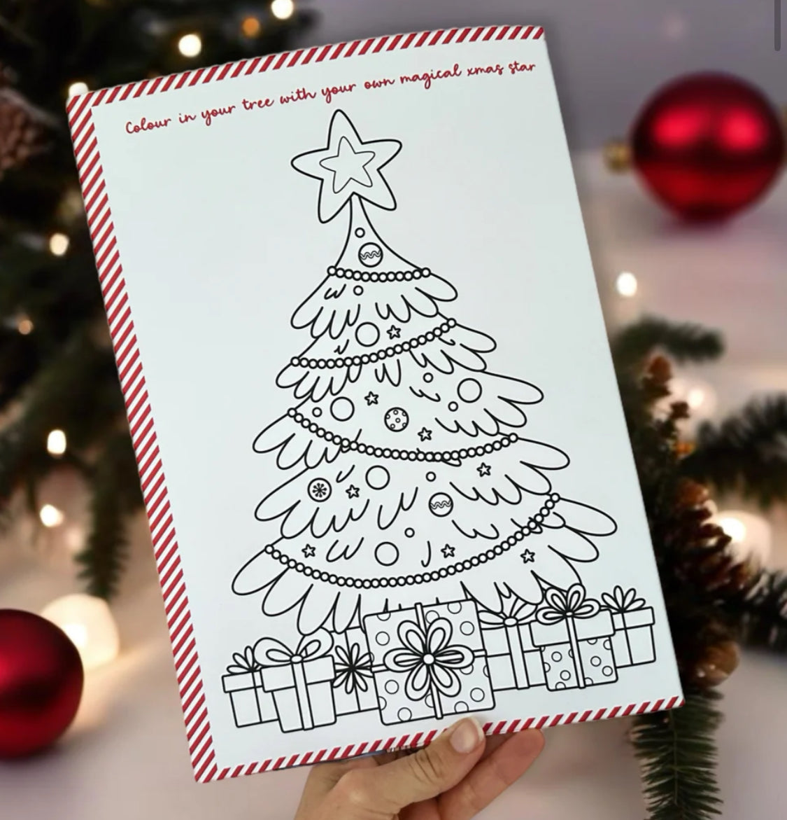 Personalised Christmas story booklet