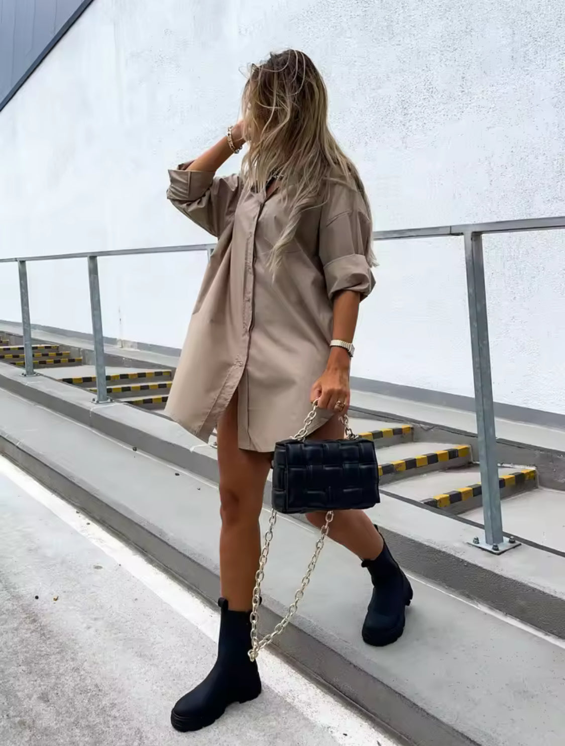 long-sleeved woman shirt casual loose top