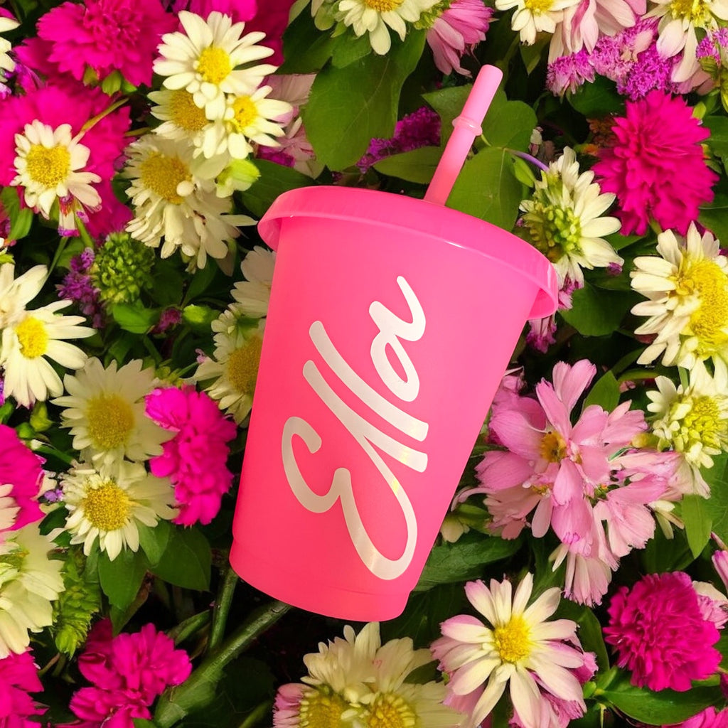 Personalised 16 or 24oz cold cups