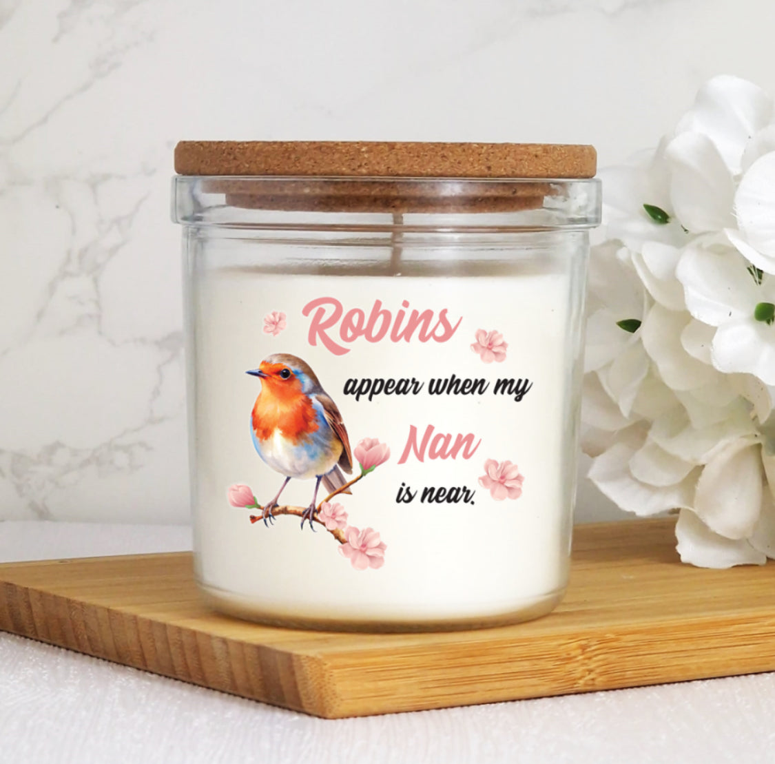 40hr robins appear candle