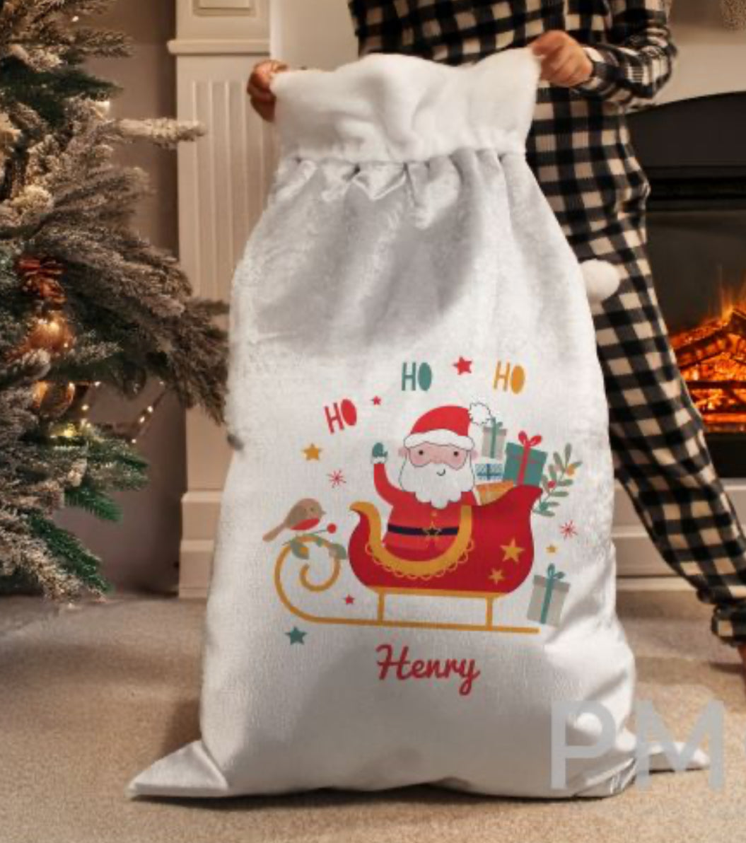 Personalised Santa sack