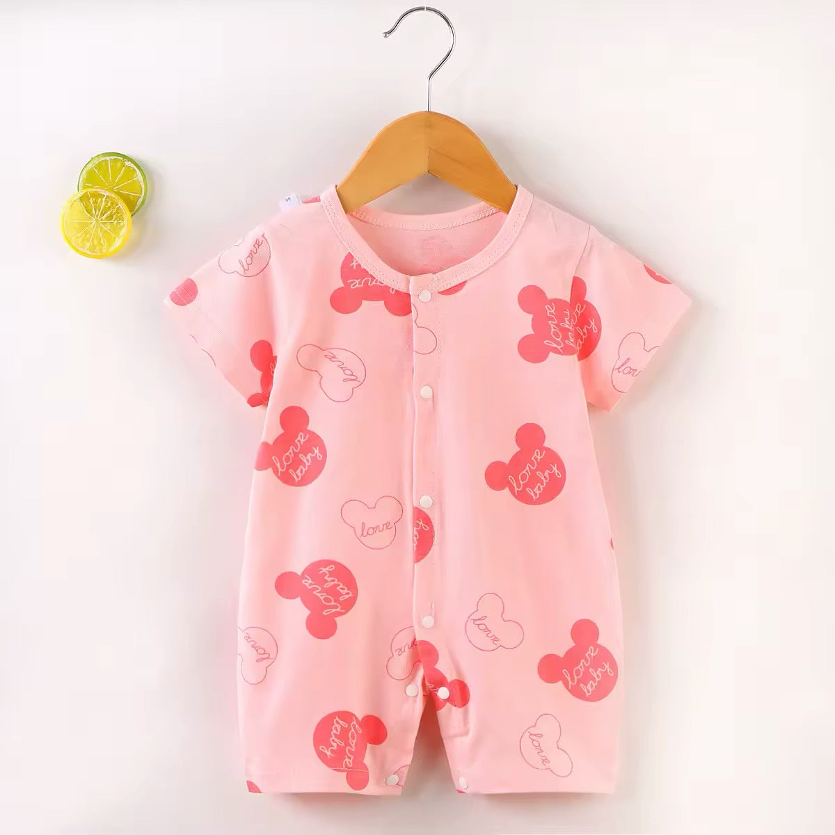 Cute baby mouse rompers