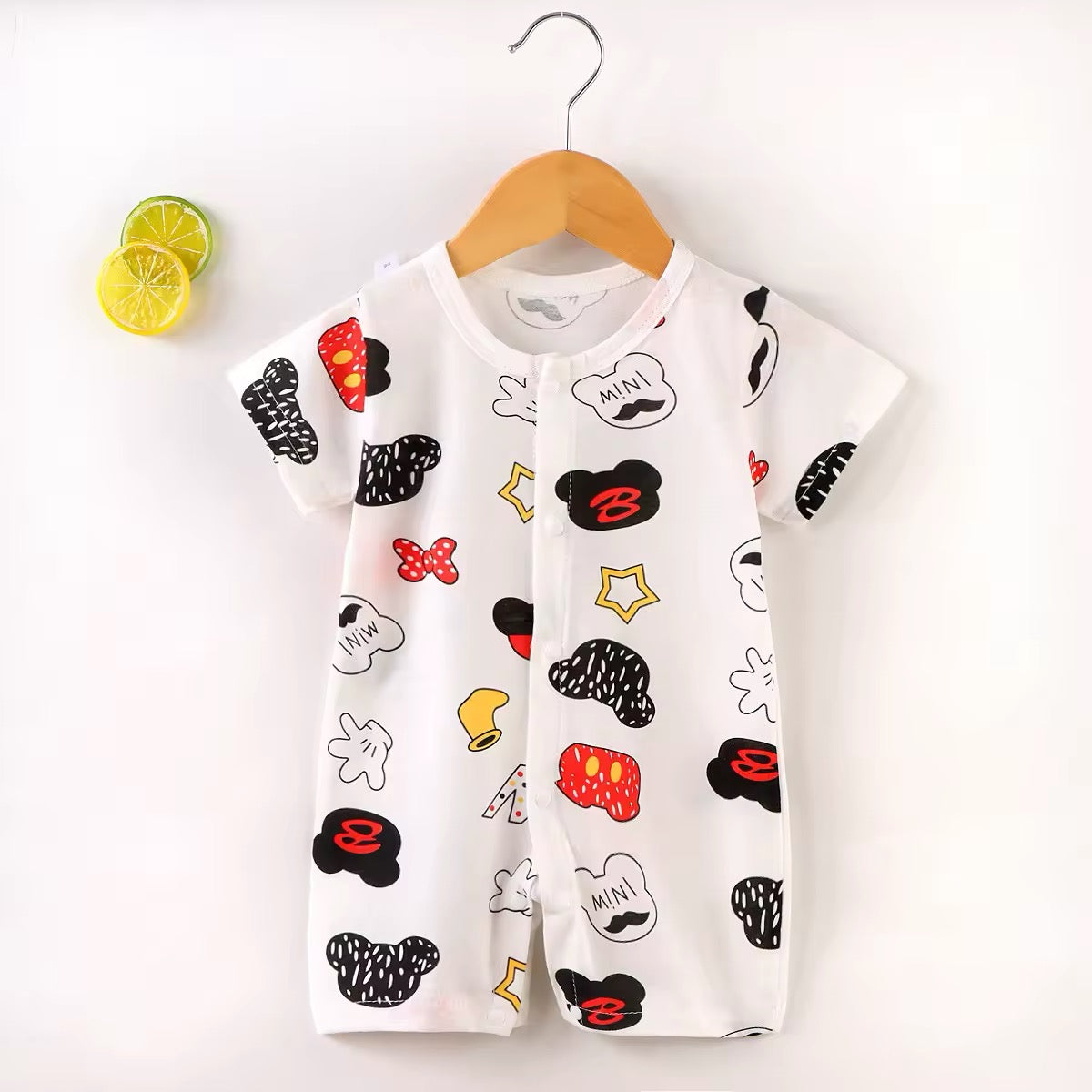 Cute baby mouse rompers