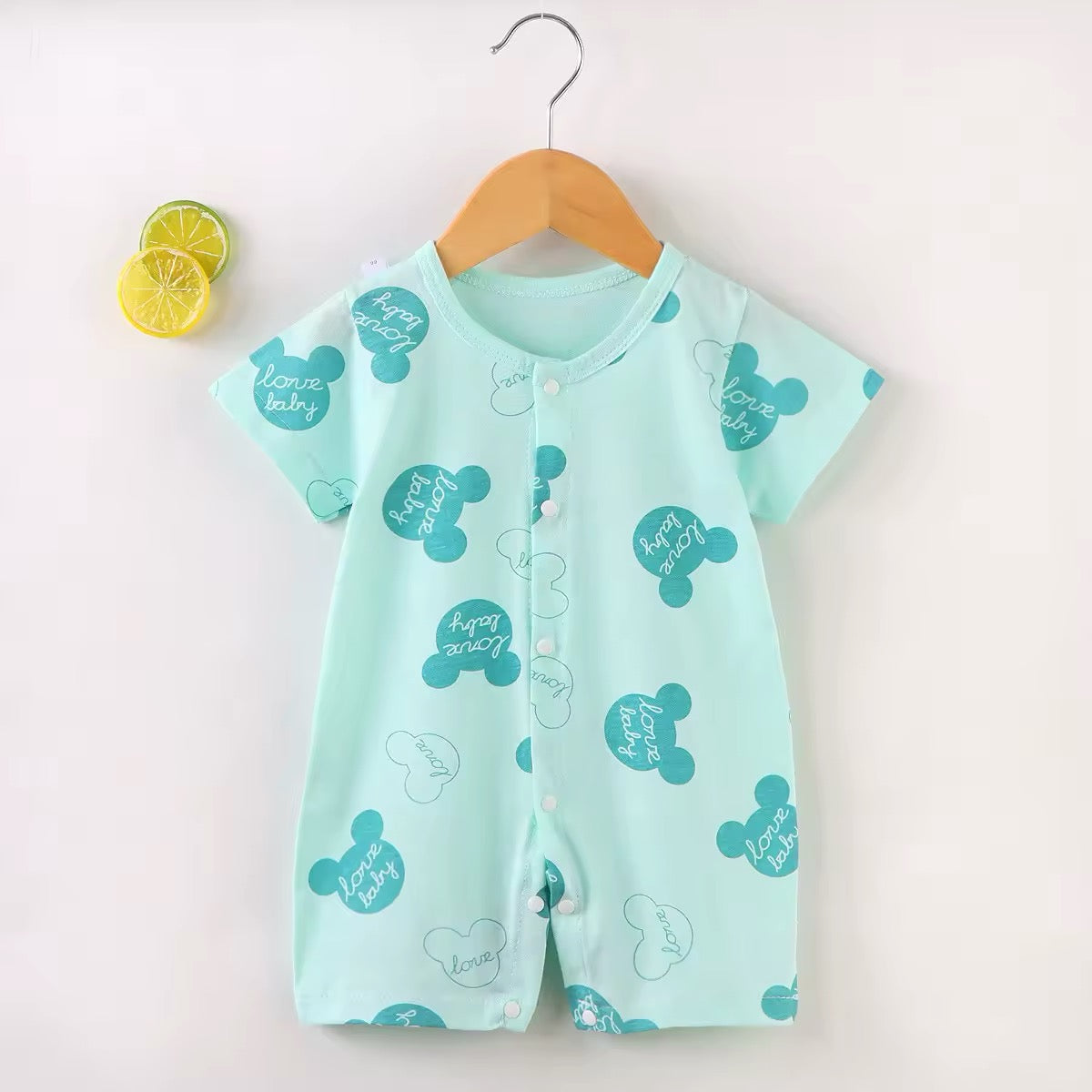 Cute baby mouse rompers