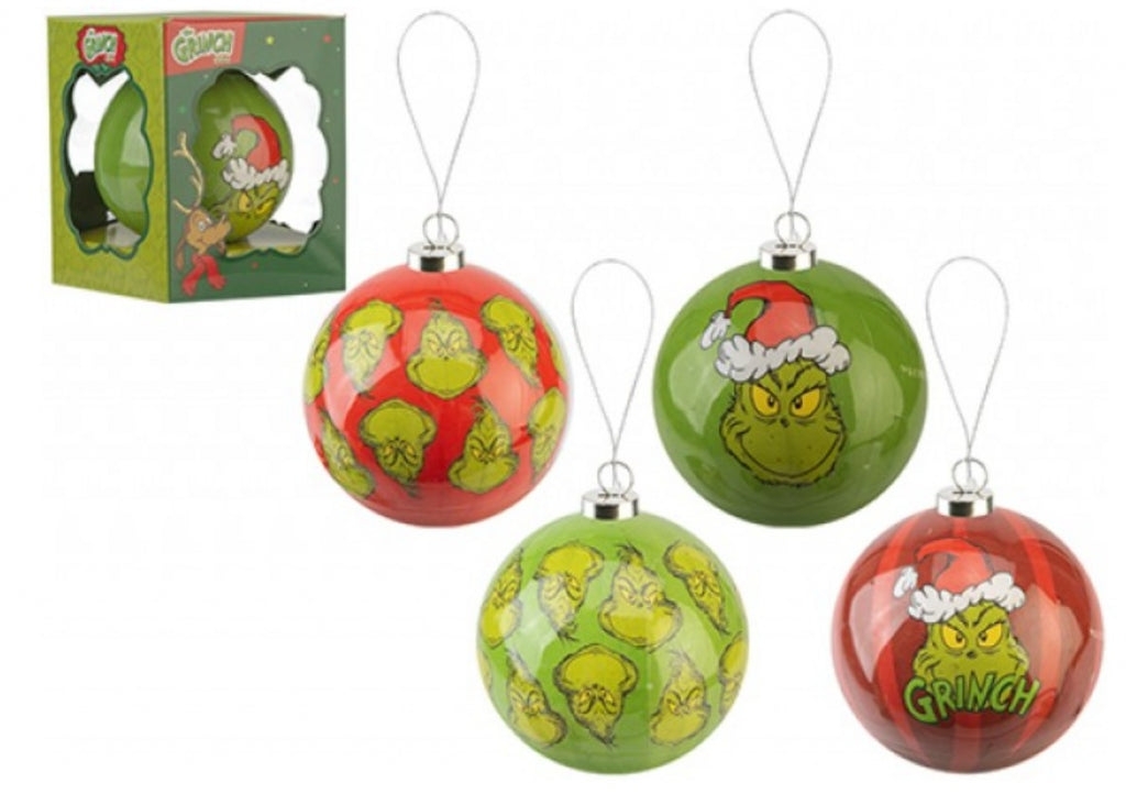 75mm individual grinch official bauble