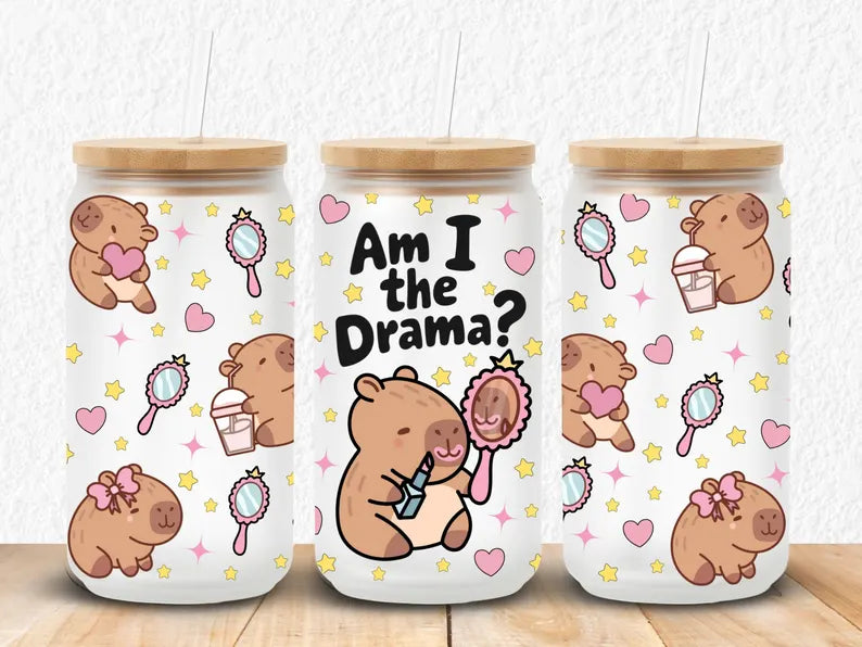 Am I the drama Libby 16oz can