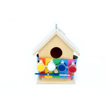 Paint your own birdhouse