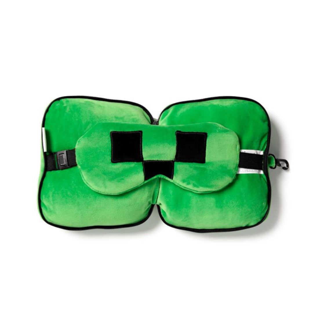 Relaxeazzz Travel Pillow & Eye Mask - Minecraft