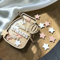 Personalised reward jars with stars