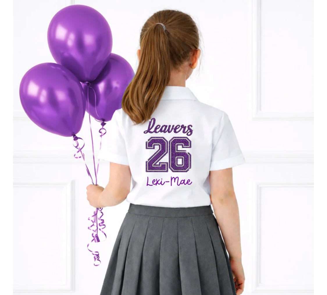 Diamond effect leavers shirt/tshirt