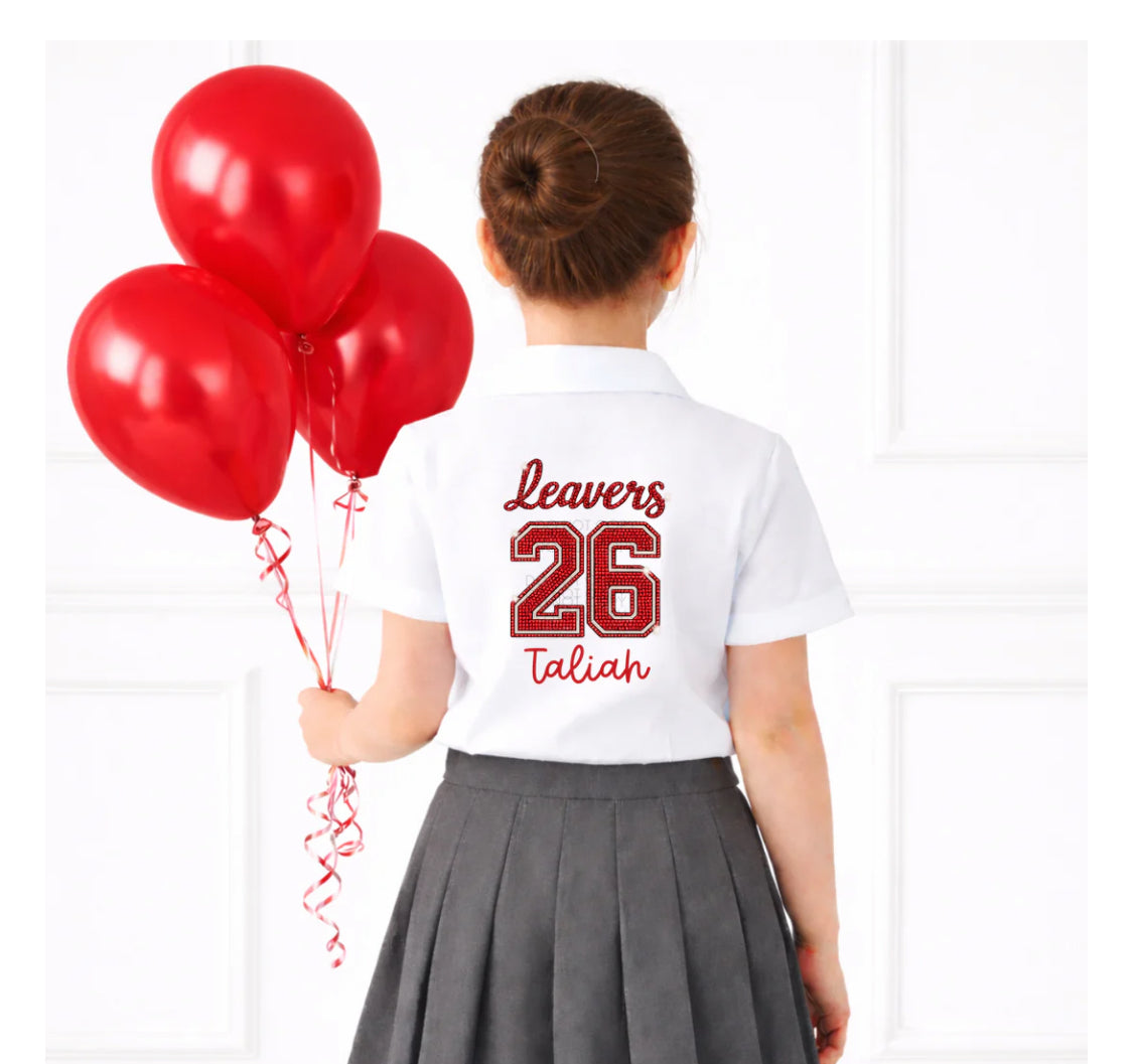 Diamond effect leavers shirt/tshirt