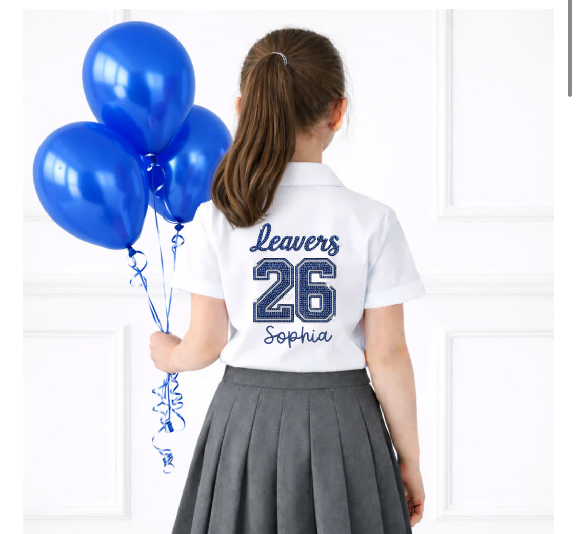 Diamond effect leavers shirt/tshirt