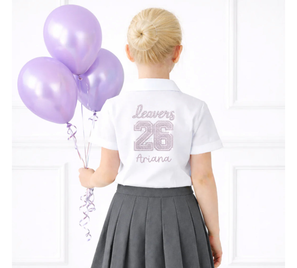 Diamond effect leavers shirt/tshirt