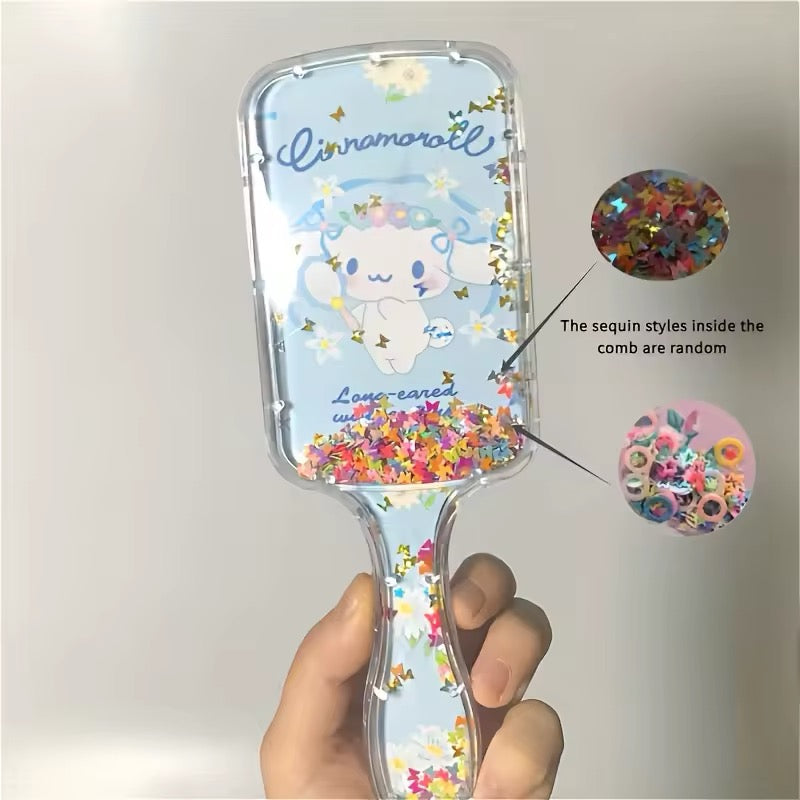San Rio characters hair brush