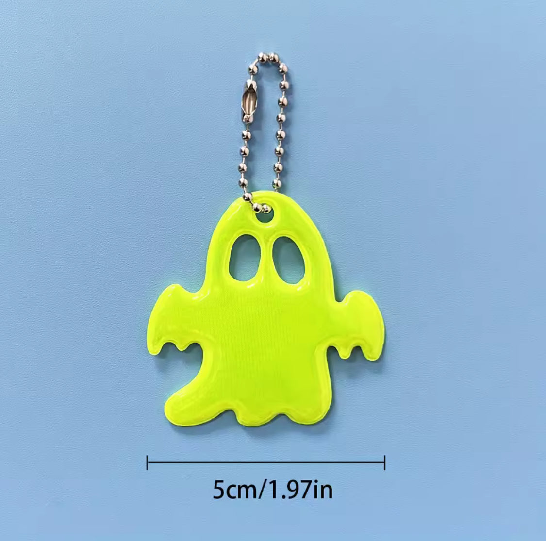 Double sided Reflective bag pendants