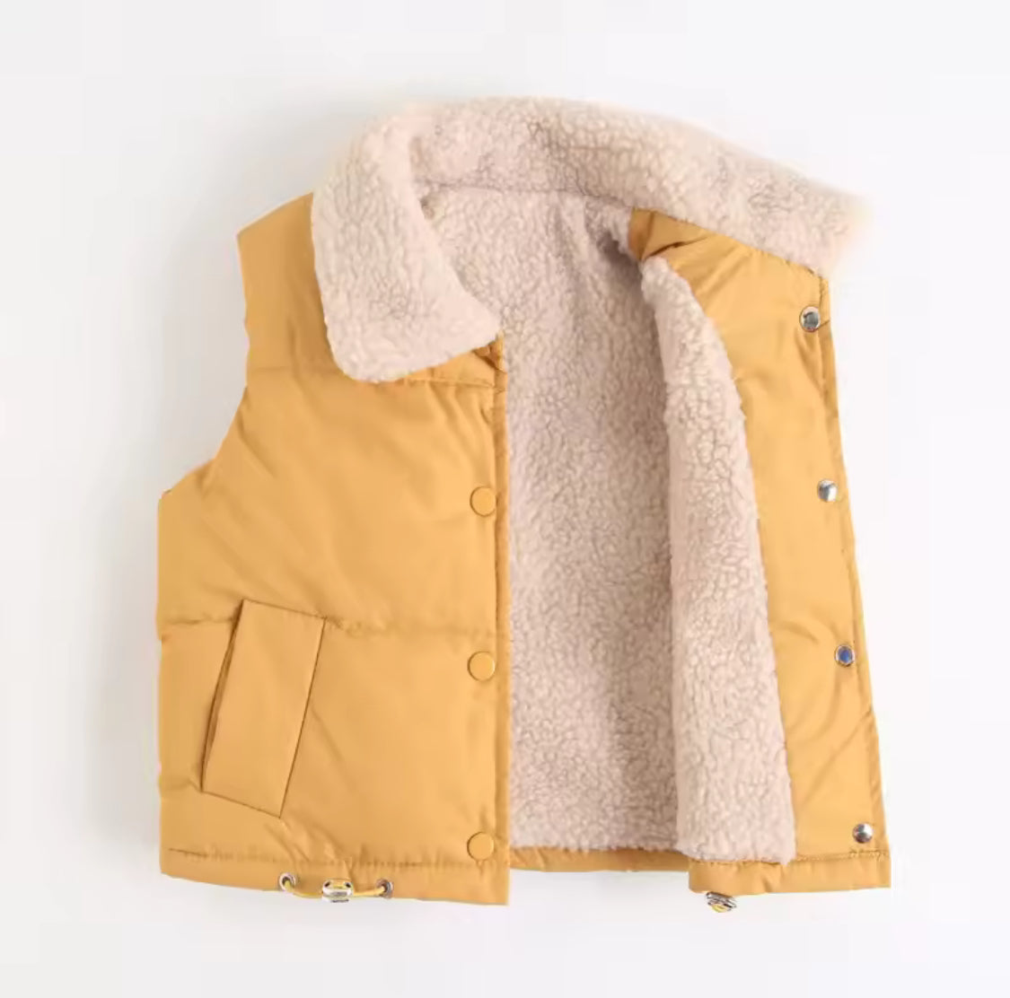 Kids thick lined body warmers