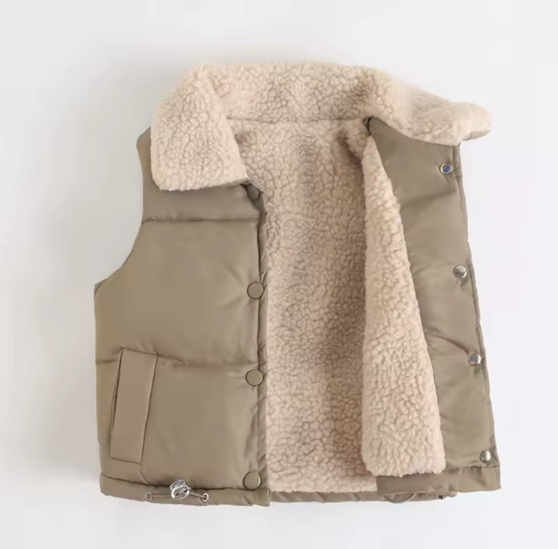 Kids thick lined body warmers