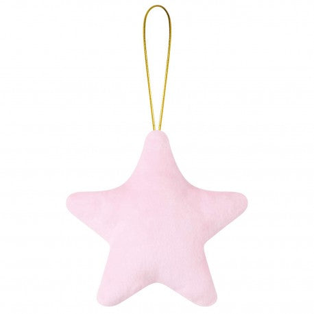 Personalised Christmas star hanging plush