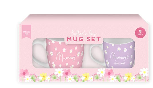 Mummy & mini mug set