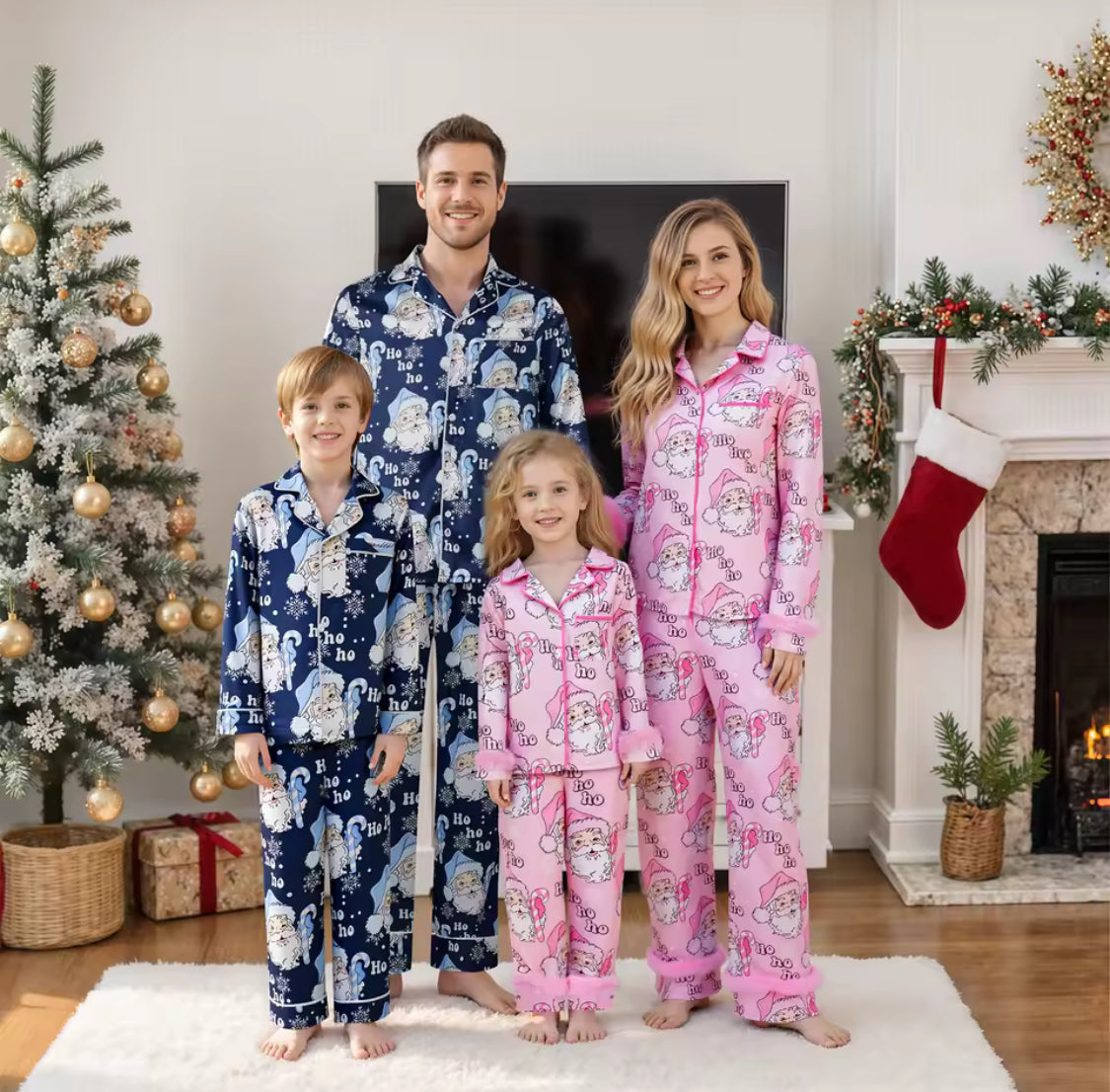 Family Santa pyjamas
