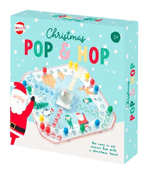 Christmas pop and hop game