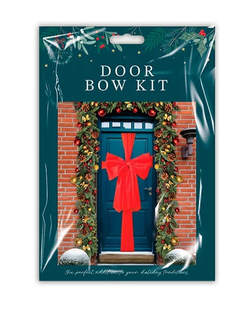 Christmas Cosy Festive Door Bow Kit