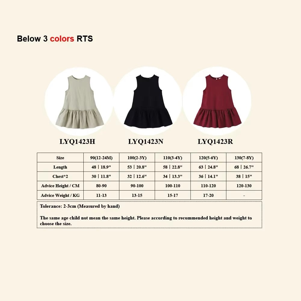 Personalised linen dress