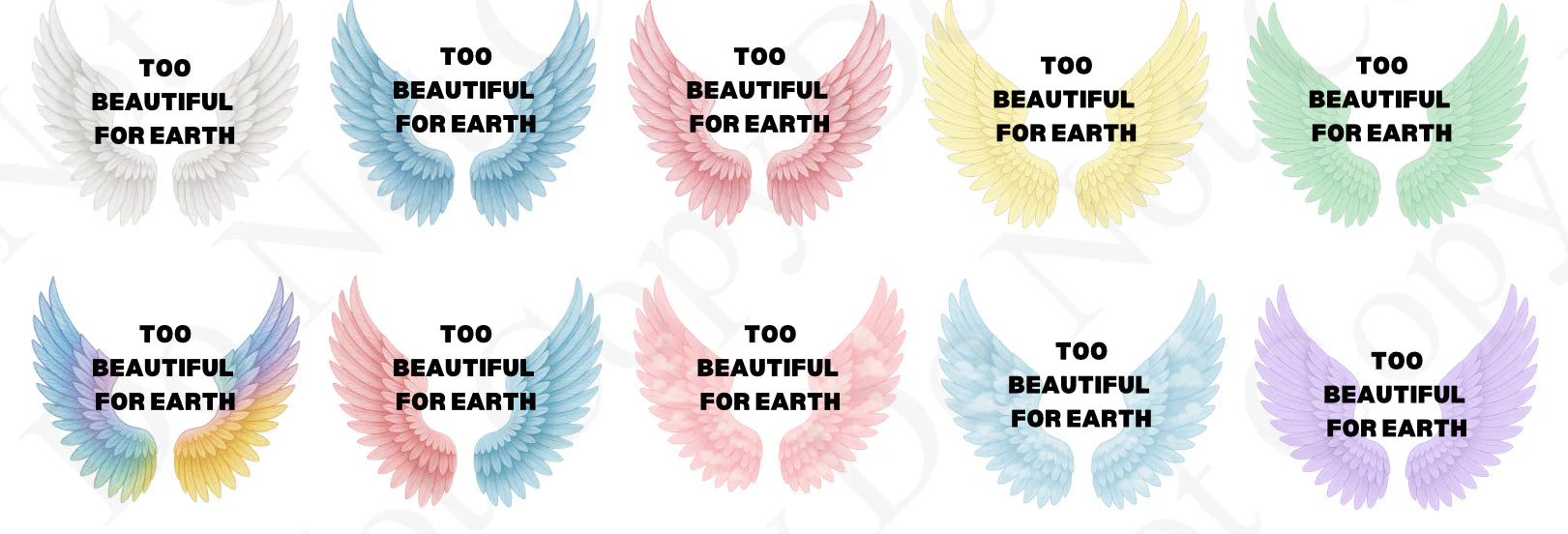 Angel wings solar light