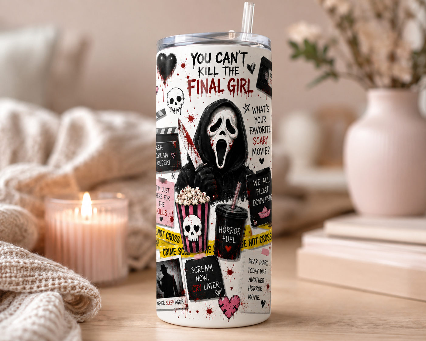 Final girl 20oz tumbler