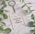 If mums were flowers Keyring