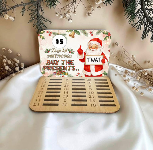 Adult funny coin advent calendars