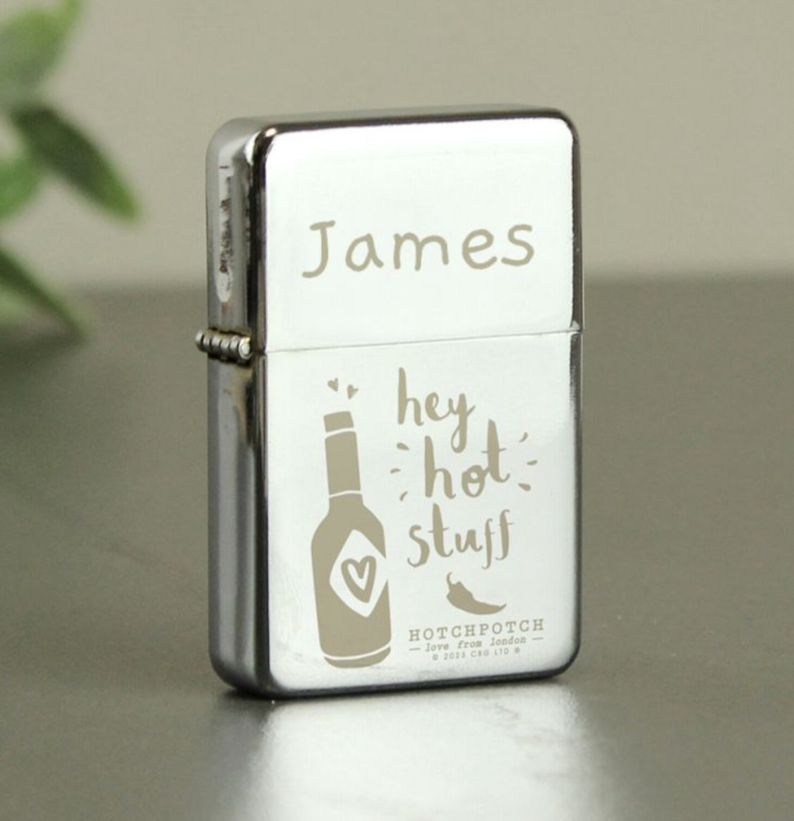 Personalised Hotchpotch Hot Stuff Lighter