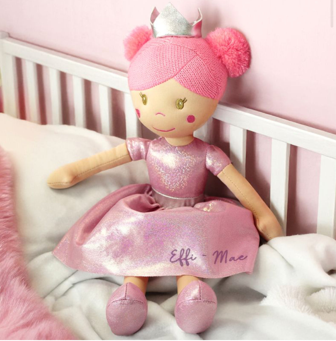 Personalised Princess Rag Doll