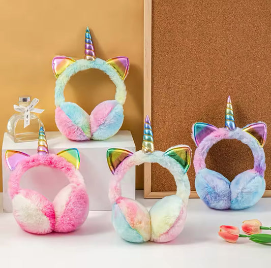 Unicorn ear warmers