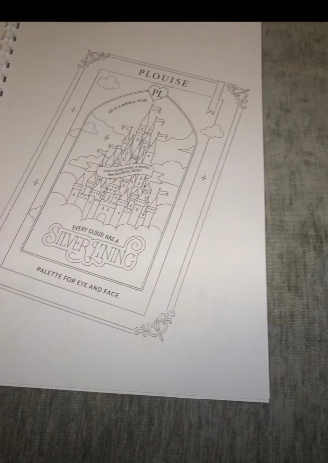 Make up colouring books