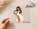 Bride iron on transfer