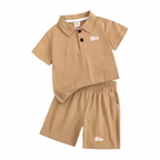 Personalised polo top and shorts