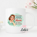 I’m not actually funny retro 11oz mug