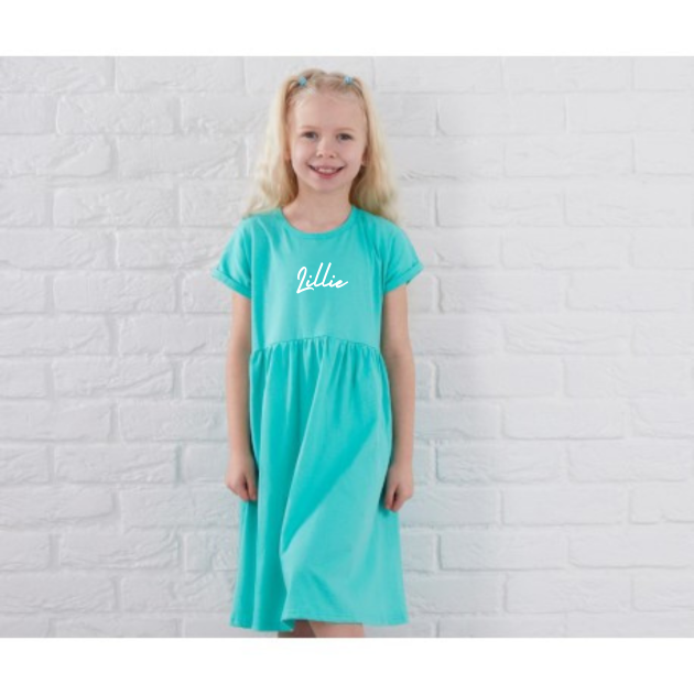 personalised cotton dresses