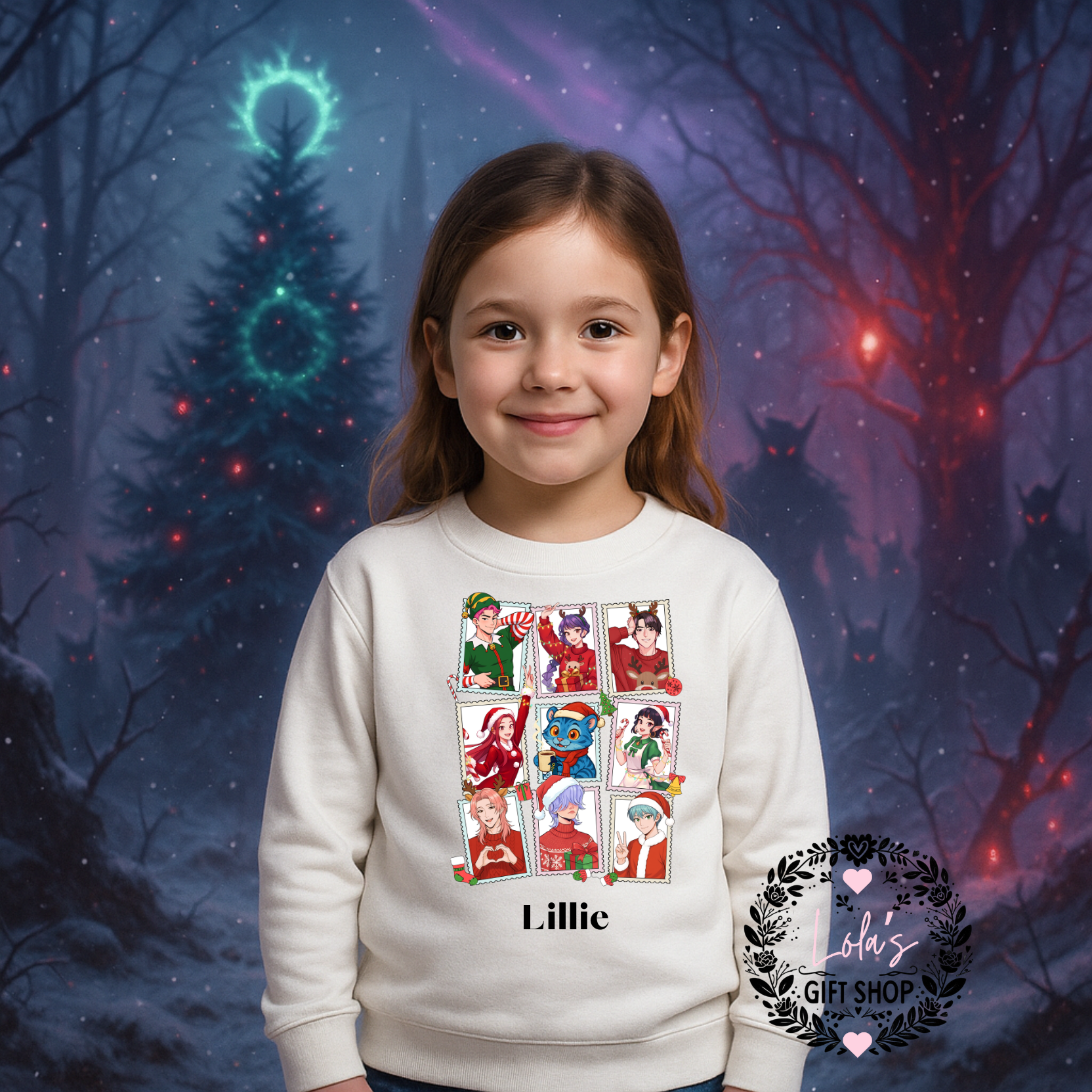 Demon/hunters Christmas sweatshirt