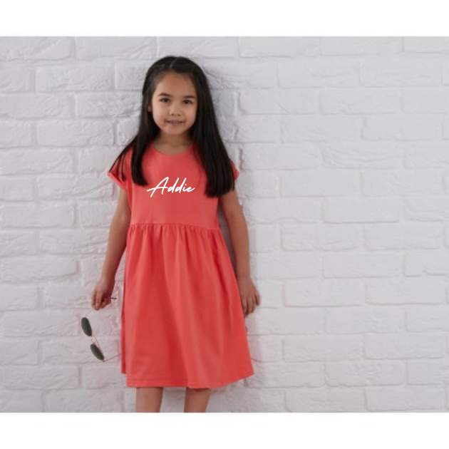 personalised cotton dresses