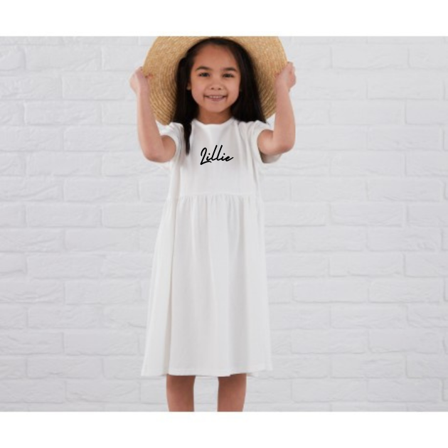 personalised cotton dresses