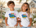 Seaside squad T-shirt personalised