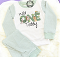 Wild one personalised pyjamas