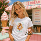 Ice cream crew personalised tshirt