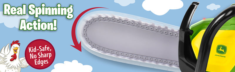 Tomy John Deere Motorised Chainsaw