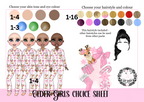 Girl reindeer and you Christmas gift box
