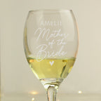 Bridal wine glass collection