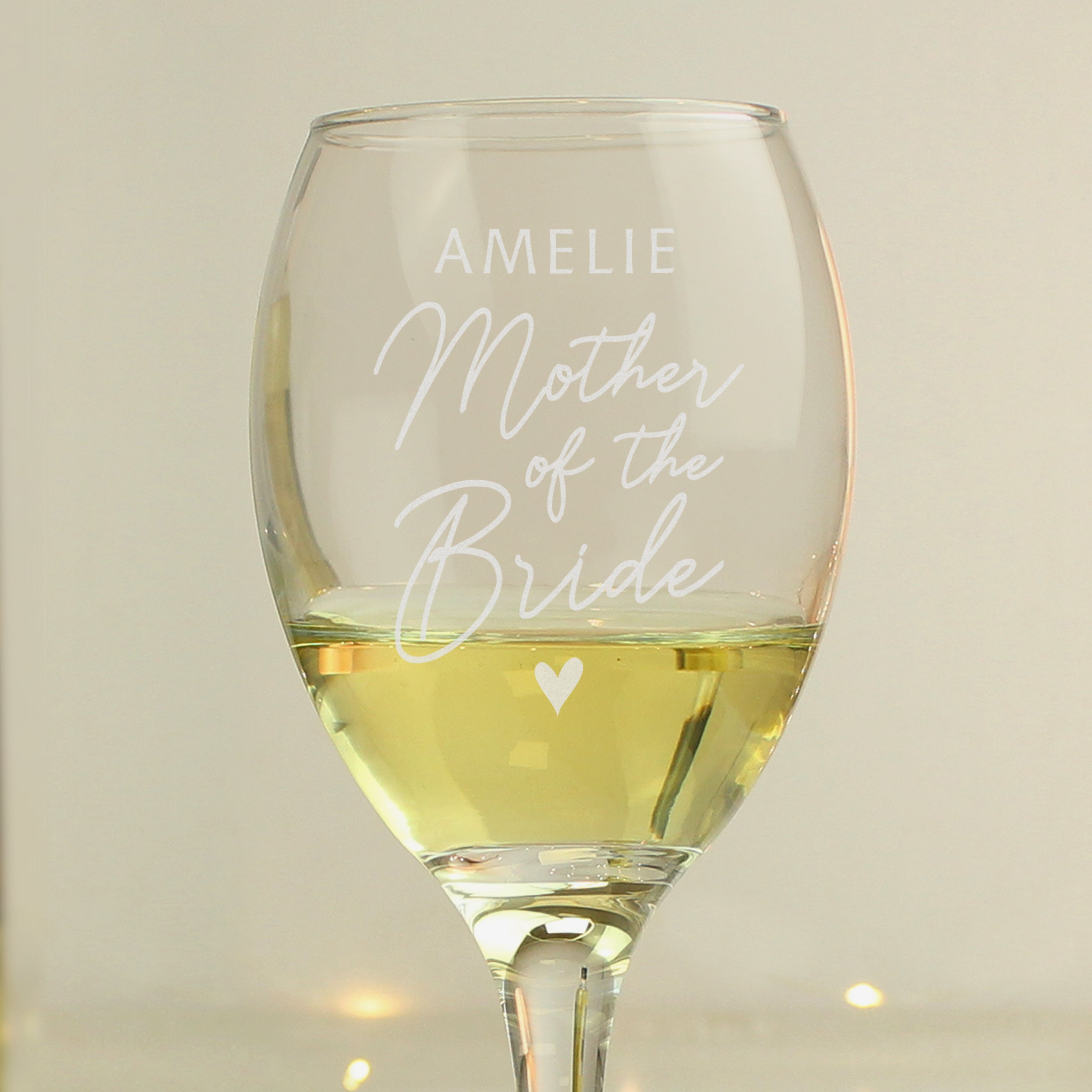 Bridal wine glass collection