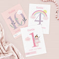 Fairy milestone cards